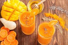 Resep Smoothies Wortel, Dessert Rendah Kolesterol