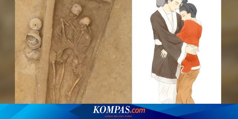 Kisah Kerangka Pasangan Kekasih Sedang Berpelukan Berusia 1.500 Tahun - Vimarsana News
