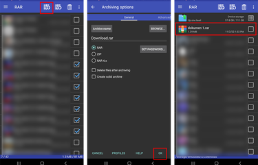 Cara Mudah Buka File RAR di HP Android