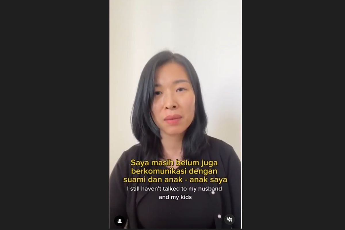Warga negara Korea Selatan Amy BMJ mengatakan bahwa dia belum bisa menghubungi anak-anaknya yang kini bersama suaminya, Aden Wong.