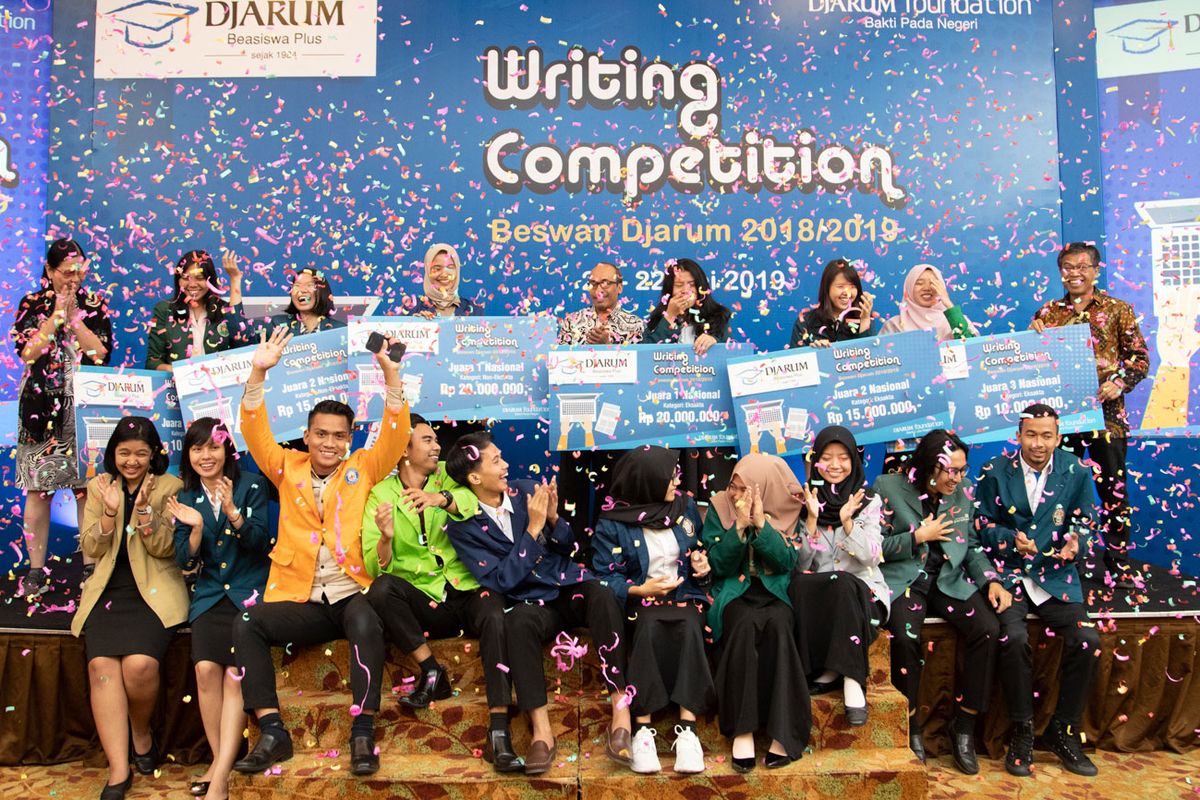 Babak final Writing Competition Beswan Djarum 2018/2019 digelar Djarum Foundation di Yogyakarta pada 21-22 Mei 2019. 