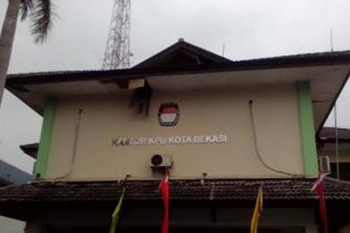 Kantor KPU Kota Bekasi.