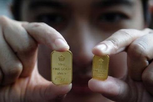 Harga Emas Antam Hari Ini Turun Rp 4.000 Per Gram