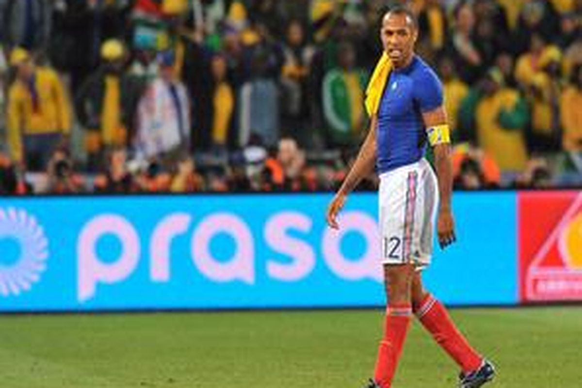 Striker Perancis, Thierry Henry,