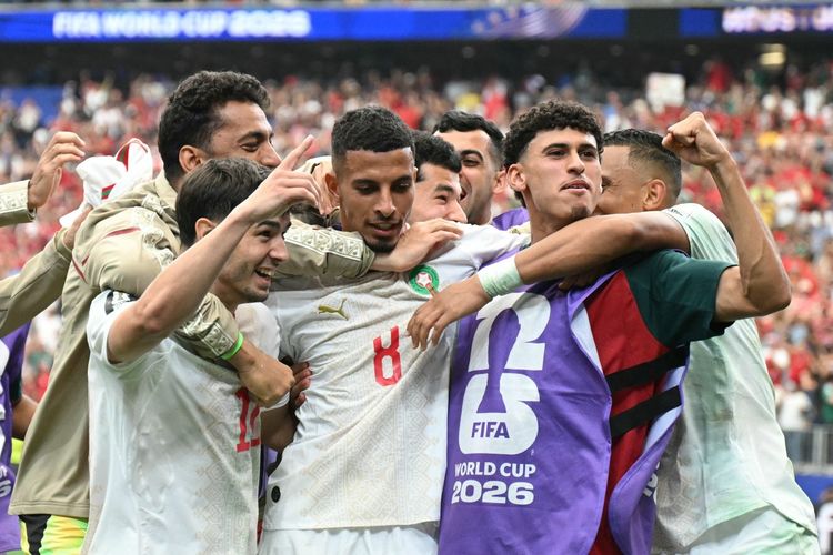Hasil Kanada Vs Maroko 0-3: Pesta di Houston, Singa Atlas Lolos Perempat Final