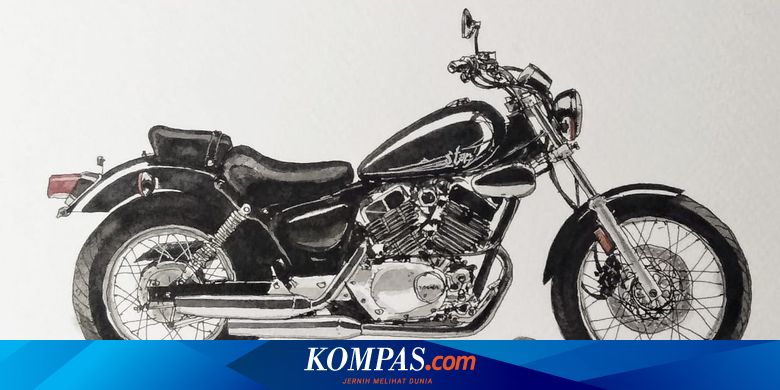 Motor virago 250 untuk dijual outlet