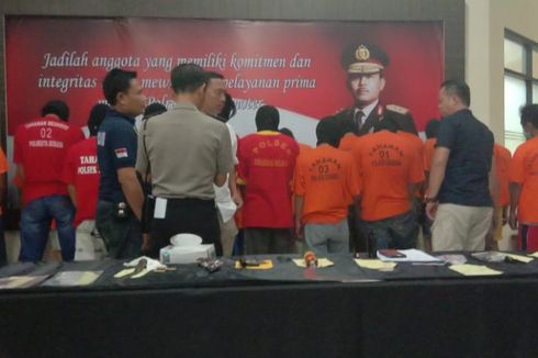 Tingkatkan Keamanan Jelang Asian Games, Polisi Ciduk Jambret Dalam Razia di Bekasi