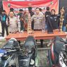 Geng Antar-kota Perang Sarung, 4 Sepeda Motor Rusak