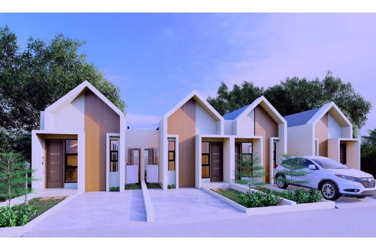 Rumah bergaya Skandinavia 