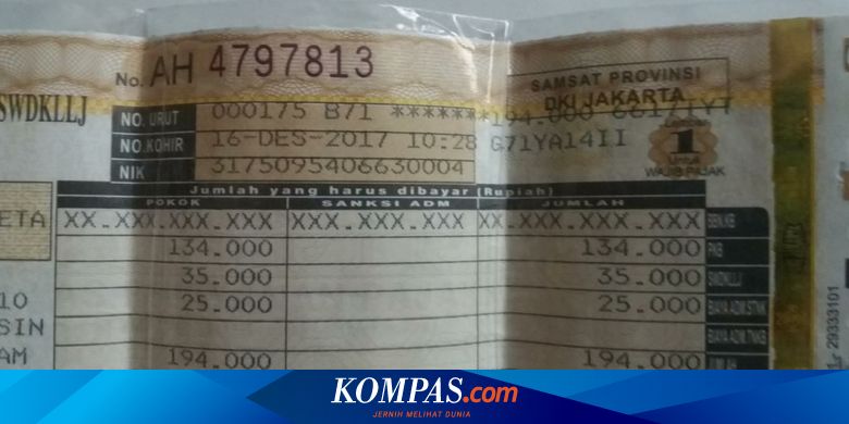Bayar Pajak Kendaraan Bermotor Kini Bisa Online Begini Caranya Bayar Pajak Kendaraan Bermotor Kini Bisa Online Begini Caranya