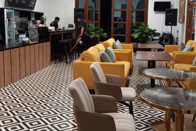 Kafe Batas Kota menjadi tempat yang nyaman untuk makan bersama sejawat