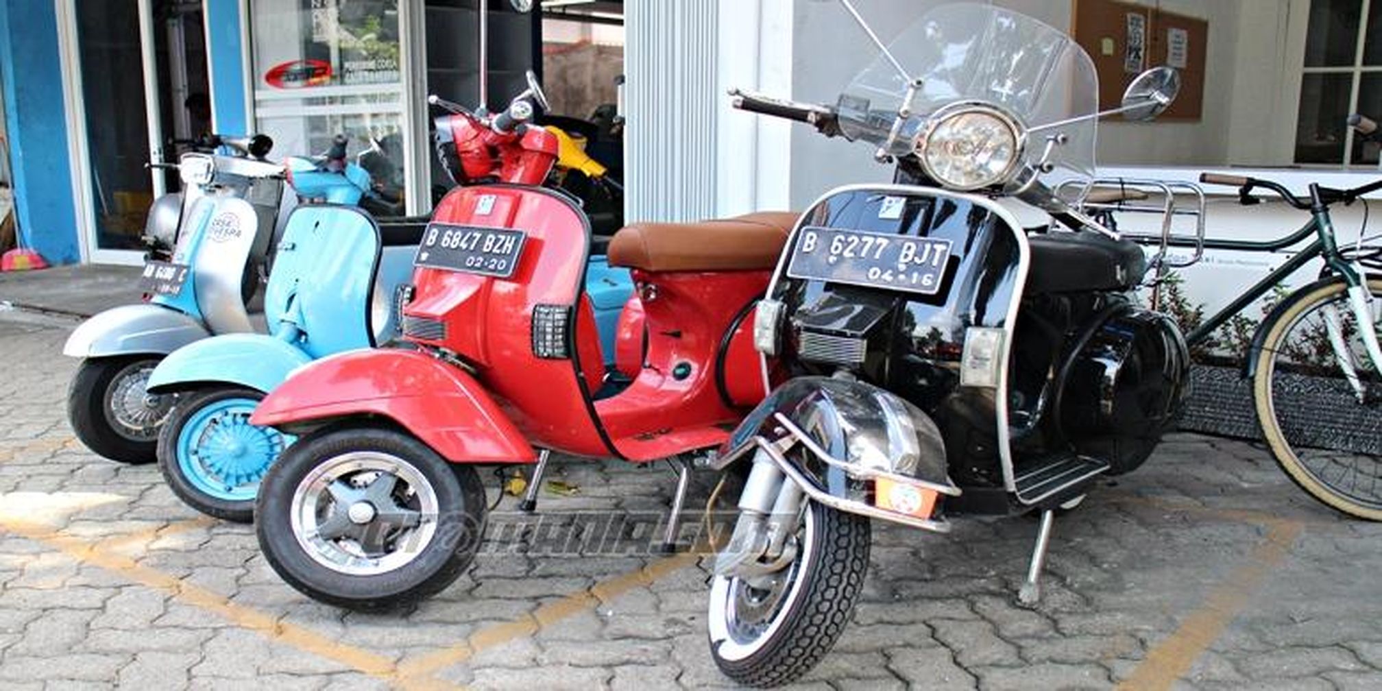 Klasik Tren Modifikasi Vespa Di 2016