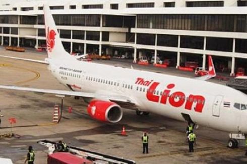 Buka Pintu Darurat Pesawat Thai Lion Air, Penumpang China Ditangkap Polisi