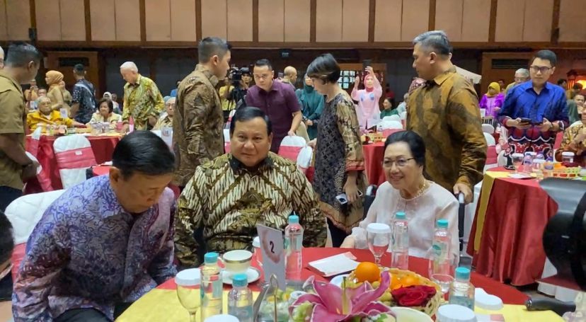 Prabowo-Titiek Soeharto Hadiri Acara Ulang Tahun Istri Wismoyo Arismunandar, Ada Wiranto-Hendropriyono 
