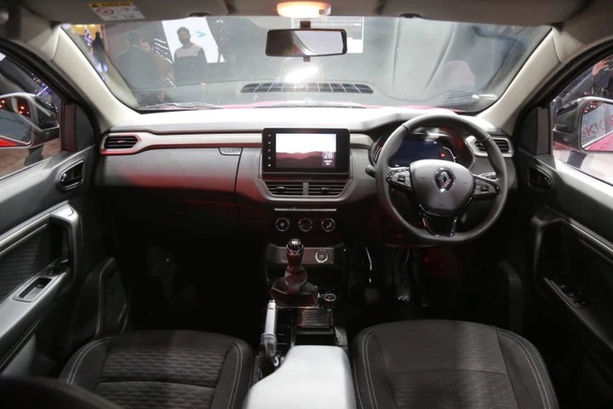 Tampilan interior Renault Kiger.
