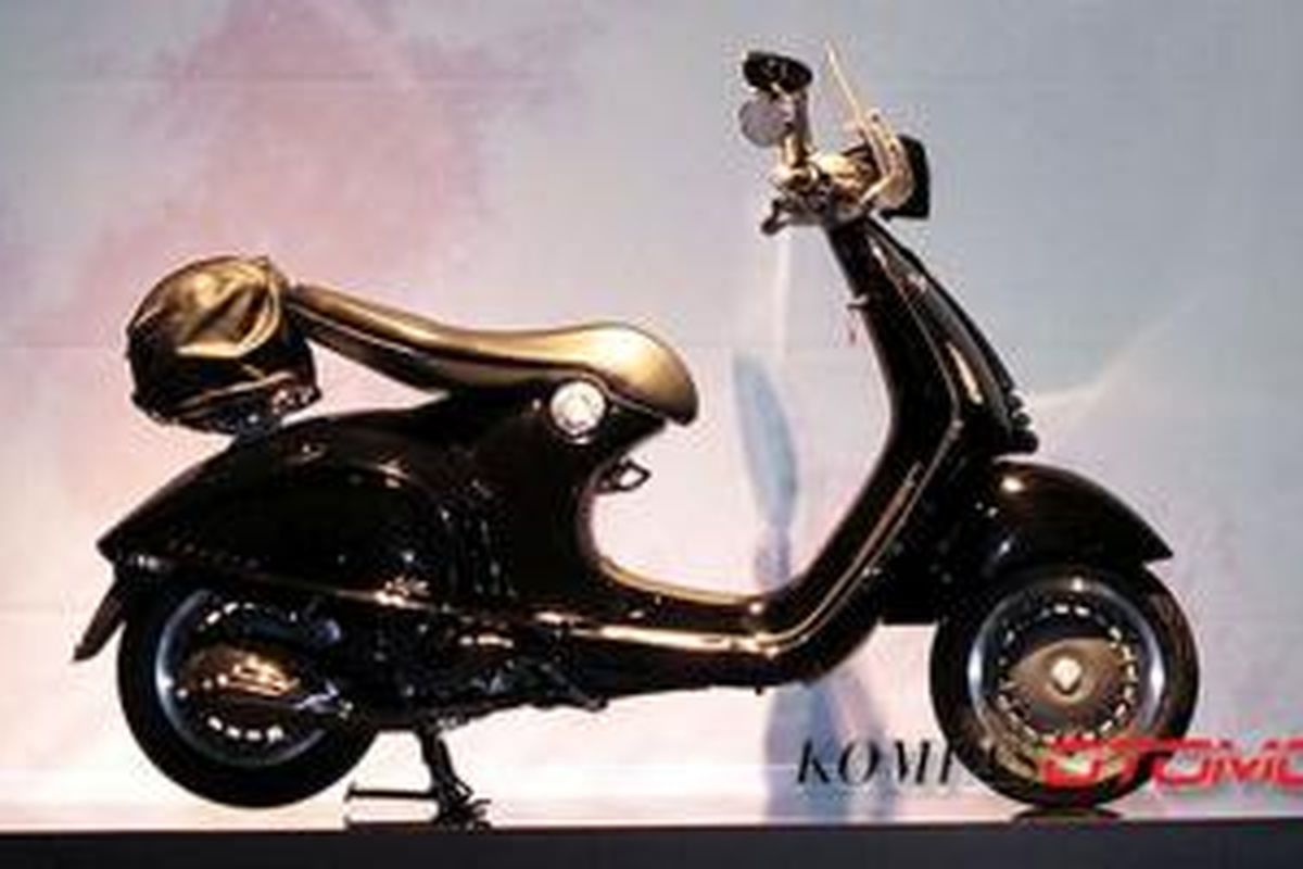 Vespa 946 saat meluncur di Indonesia