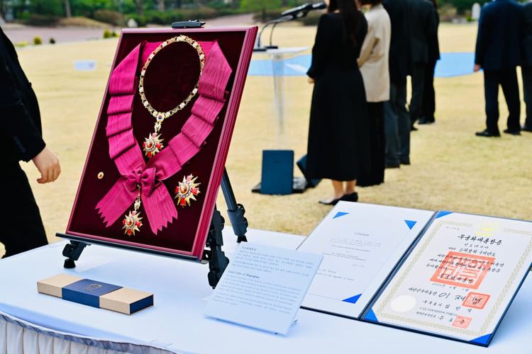 Prabowo Raih The Grand Order of Mugunghwa, Sama dengan Ratu Elizabeth II hingga Macron