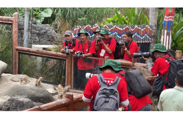 Peserta yang mengikuti IAPCV 2022 di Bali Safari Park.