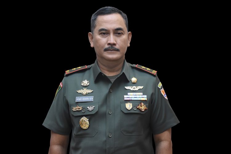 Wakil Komandan Pusat Polisi Militer Angkatan Darat (Wadanpuspomad) Mayor Jenderal (Mayjen) Hendi Hendra Bayu.