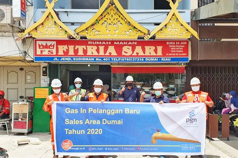 Dorong Geliat Perekonomian Daerah, PGN Salurkan Gas Bumi ke Pelanggan Baru 