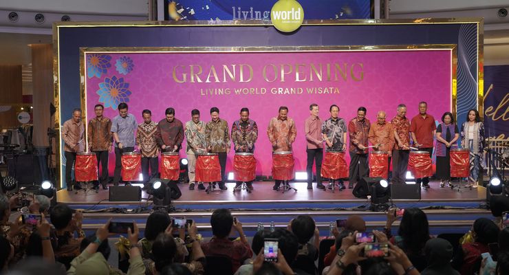 Mal Terbesar di Timur Bekasi, Living World Grand Wisata Resmi Dibuka