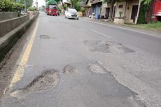 Jalan Berlubang Telan Korban, Dinas PUTR Sulsel Lakukan Penambalan