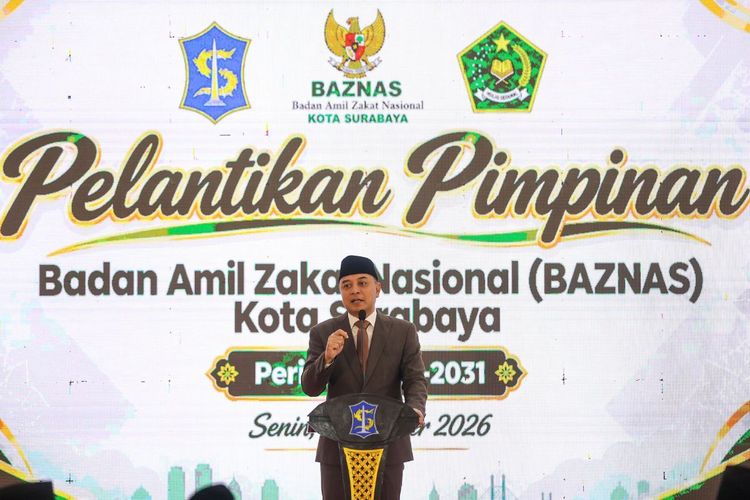 Himpun Zakat hingga Rp 4,5 Miliar per Bulan, Surabaya Raih Grand BAZNAS Award 2026