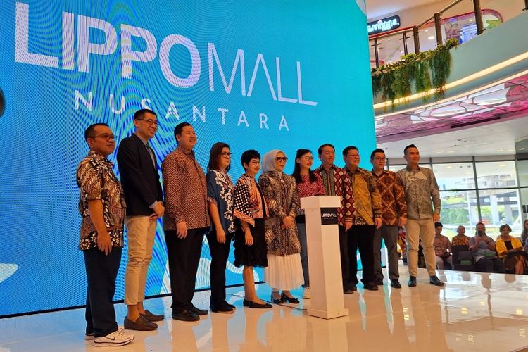 Peresmian Lippo Mall Nusantara. 