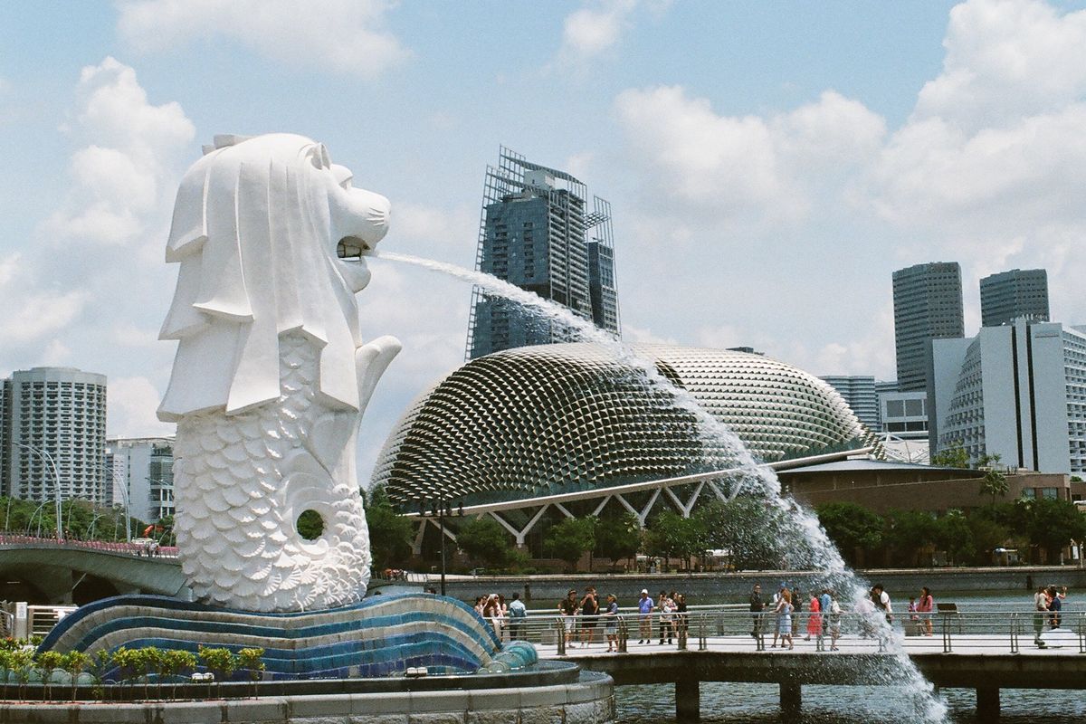 Ilustrasi Singapura.
