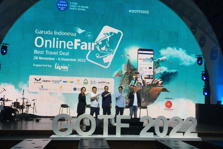 Garuda Indonesia Online Travel Fair yang berlangsung 26 November-6 Desember 2022