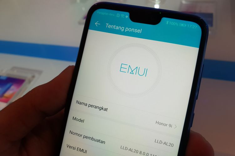 Honor 9i menggunakan Android 8.1 Oreo sebagai sistem operasi. 