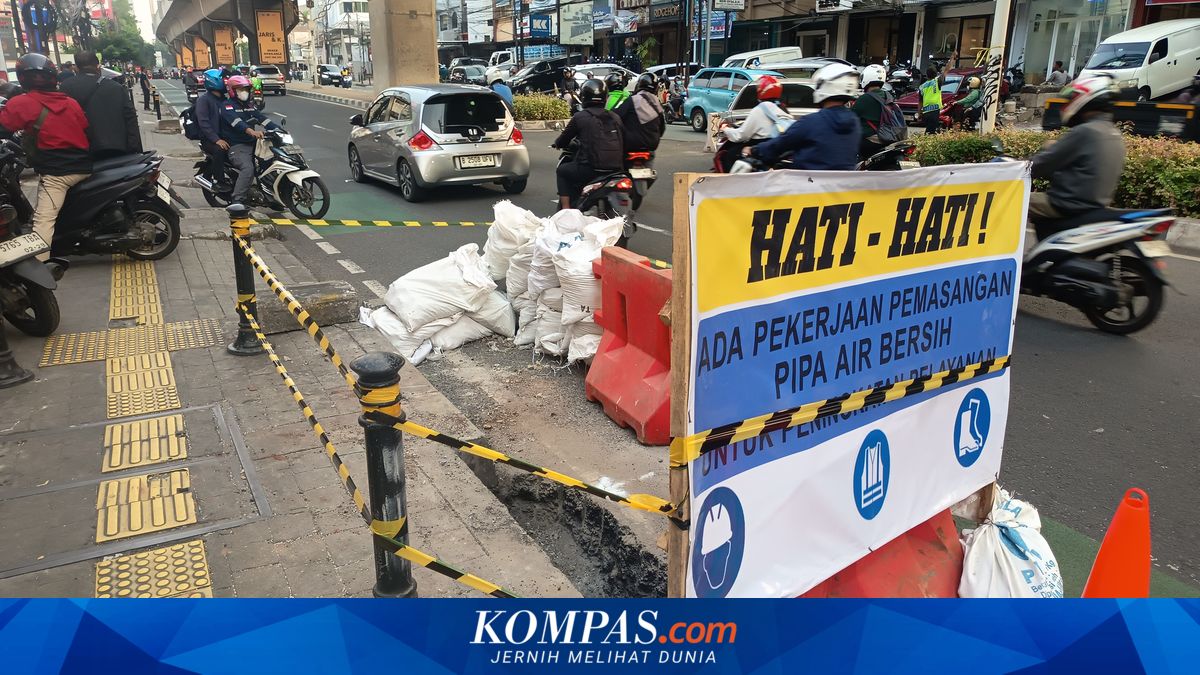 Pemprov DKI Evaluasi K3 Proyek Galian Air Bersih Imbas Ledakan yang Lukai 2 Pekerja