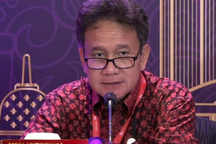 Wakil Ketua Dewan Komisioner Otoritas Jasa Keuangan (OJK) Mirza Adityaswara 