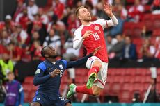 Reaksi Christian Eriksen Usai Denmark Lolos ke Semifinal Euro 2020