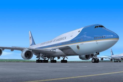 Presiden Donald Trump Pamerkan Wajah Baru Air Force One