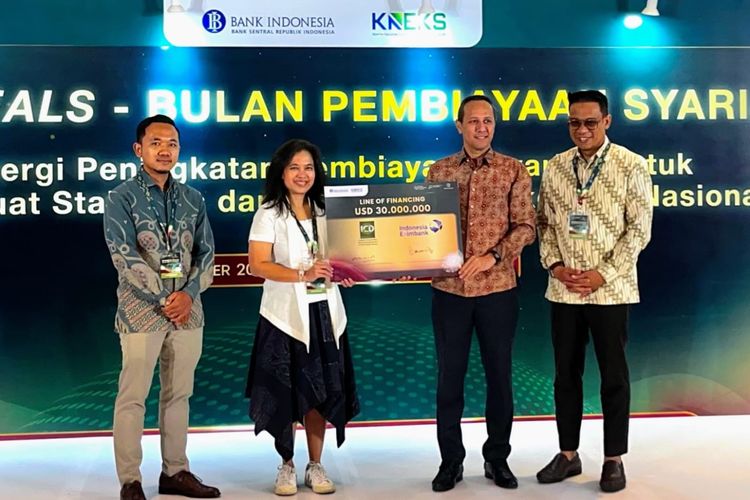 Penandatanganan Letter of Intent (LoI) antara Indonesia Eximbank atau Lembaga Pembiayaan Ekspor Indonesia (LPEI) dengan Islamic Corporation for the Development of the Private Sector (ICD), entitas sektor swasta dari Islamic Development Bank (IsDB).