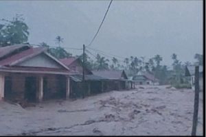 Banjir Terjang 2 Kecamatan di Nias Selatan, 60 Rumah Terdampak