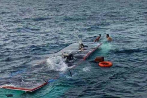 Detik-detik Kapal Motor Rombongan Pemancing Diterjang Puting Beliung, Satu Orang Tewas