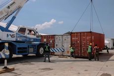 Logistik MotoGP mulai Tiba di Sirkuit Mandalika