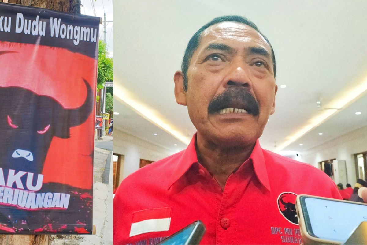 Ketua Dewan Perwakilan Cabang (DPC) Solo Partai Demokrasi Indonesia Perjuangan (PDIP) FX Hadi Rudyatmo