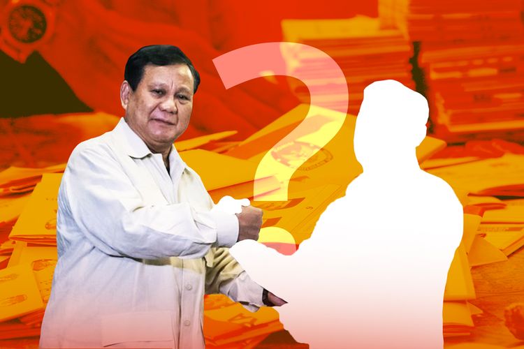 Ilustrasi kandidat cawapres untuk berpasangan dengan Prabowo Subianto yang sudah mendeklarasikan diri kembali maju sebagai capres pada Pemilu 2024.
