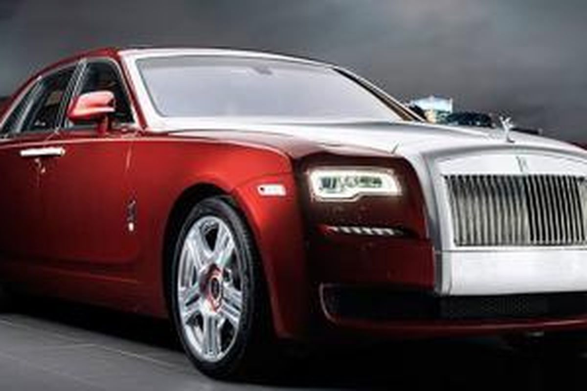 Rolls-Royce Ghost Red Diamond yang dibuat khusus untuk keluarga Kerajaan Arab Saudi.