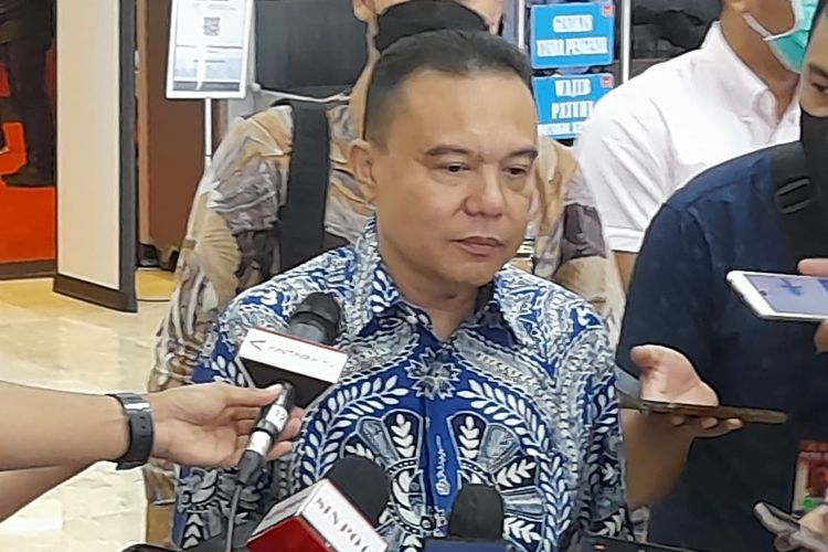 Ketua Harian DPP Partai Gerindra Sufmi Dasco Ahmad di Kompleks Parlemen Senayan, Jakarta, Rabu (16/11/2022).