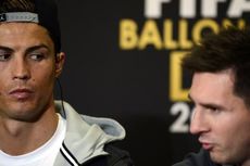Messi: Ronaldo Layak Raih Ballon d'Or 