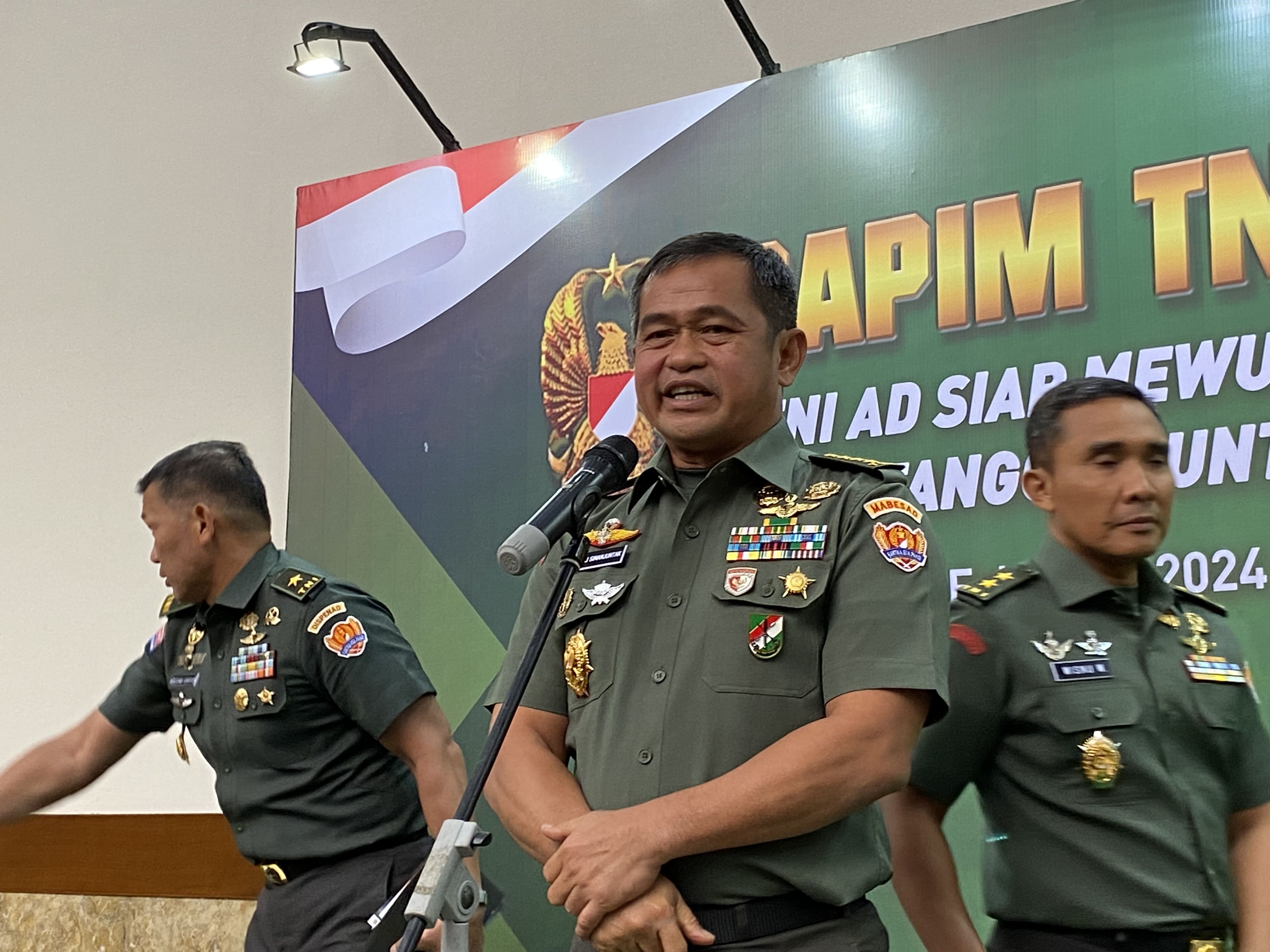 TNI AD Akan Perbaiki Pos-pos Prajurit di Papua, KSAD Maruli: Pakai Terpal, Mau Jualan Bakso?