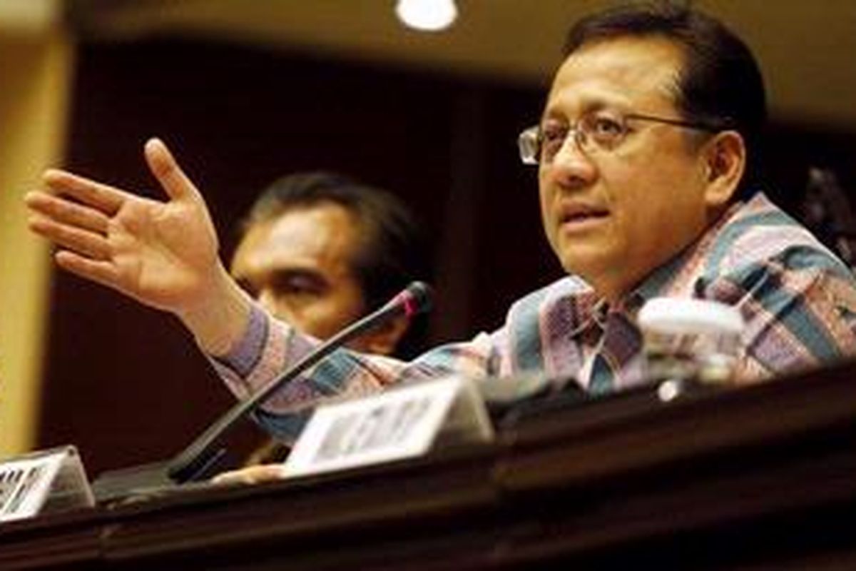 Ketua Dewan Perwakilan Daerah Irman Gusman.