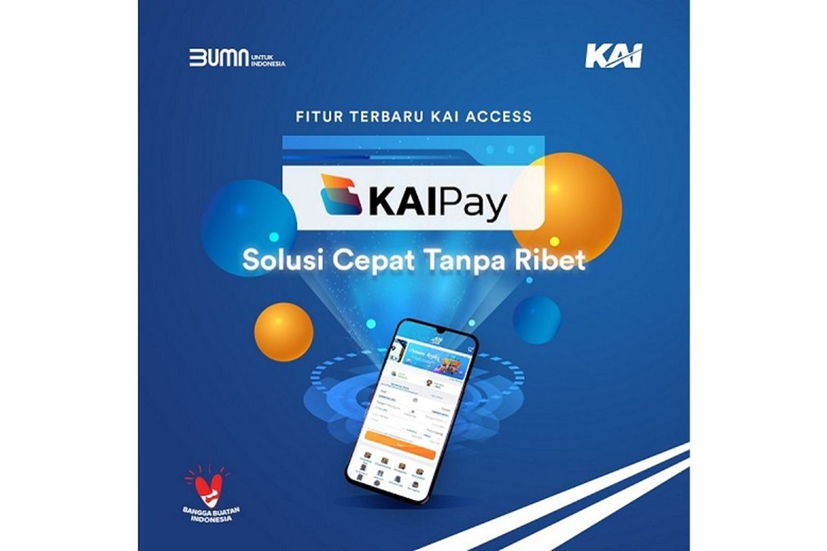 Fitur KAIPay di KAI Access.