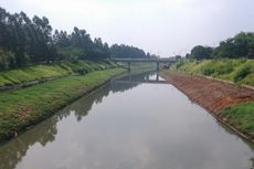 Kanal Banjir Timur Kini Lebih Rapi dan Hijau