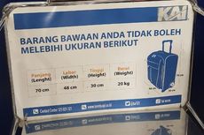 Aturan dan Besaran Denda Bagasi Saat Mudik Lebaran Naik Kereta Api