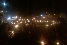 Ribuan Warga di Siantar Menyalakan 1.000 Lilin demi Bebaskan Ahok